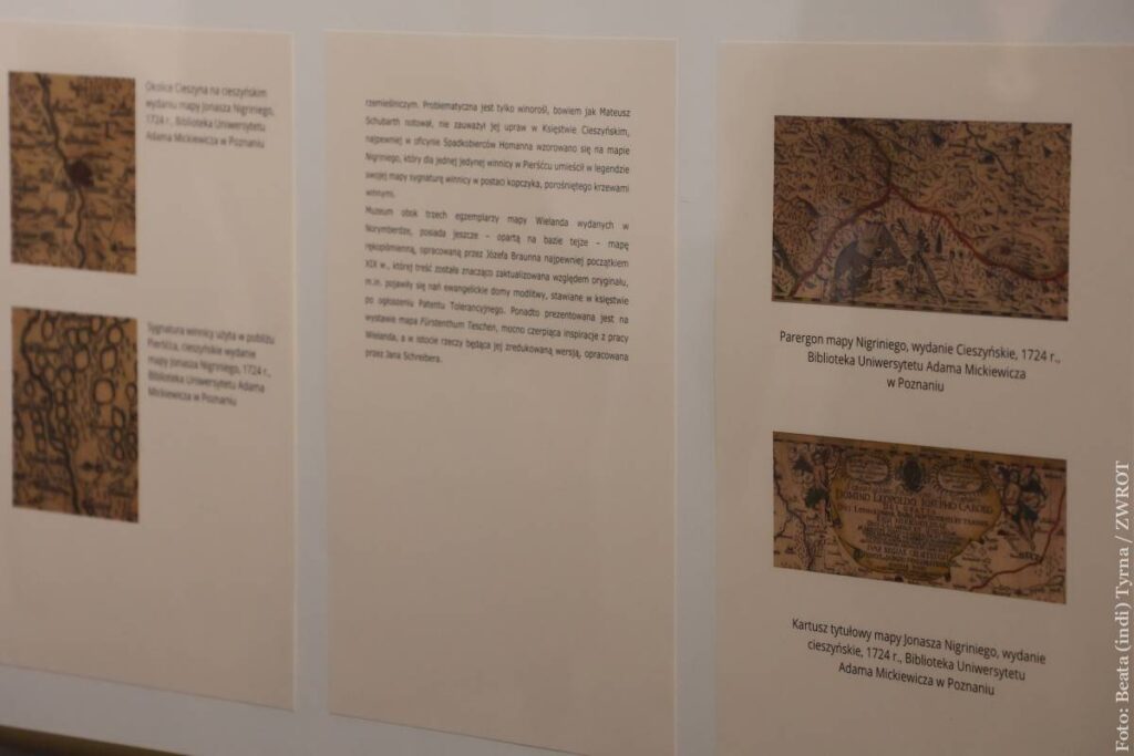 Wystawę, prezentującą Księstwo Cieszyńskie na mapach, można podziwiać przez całe lato w Muzeum Śląska Cieszyńskiego. Wernisaż odbył się 5 czerwca