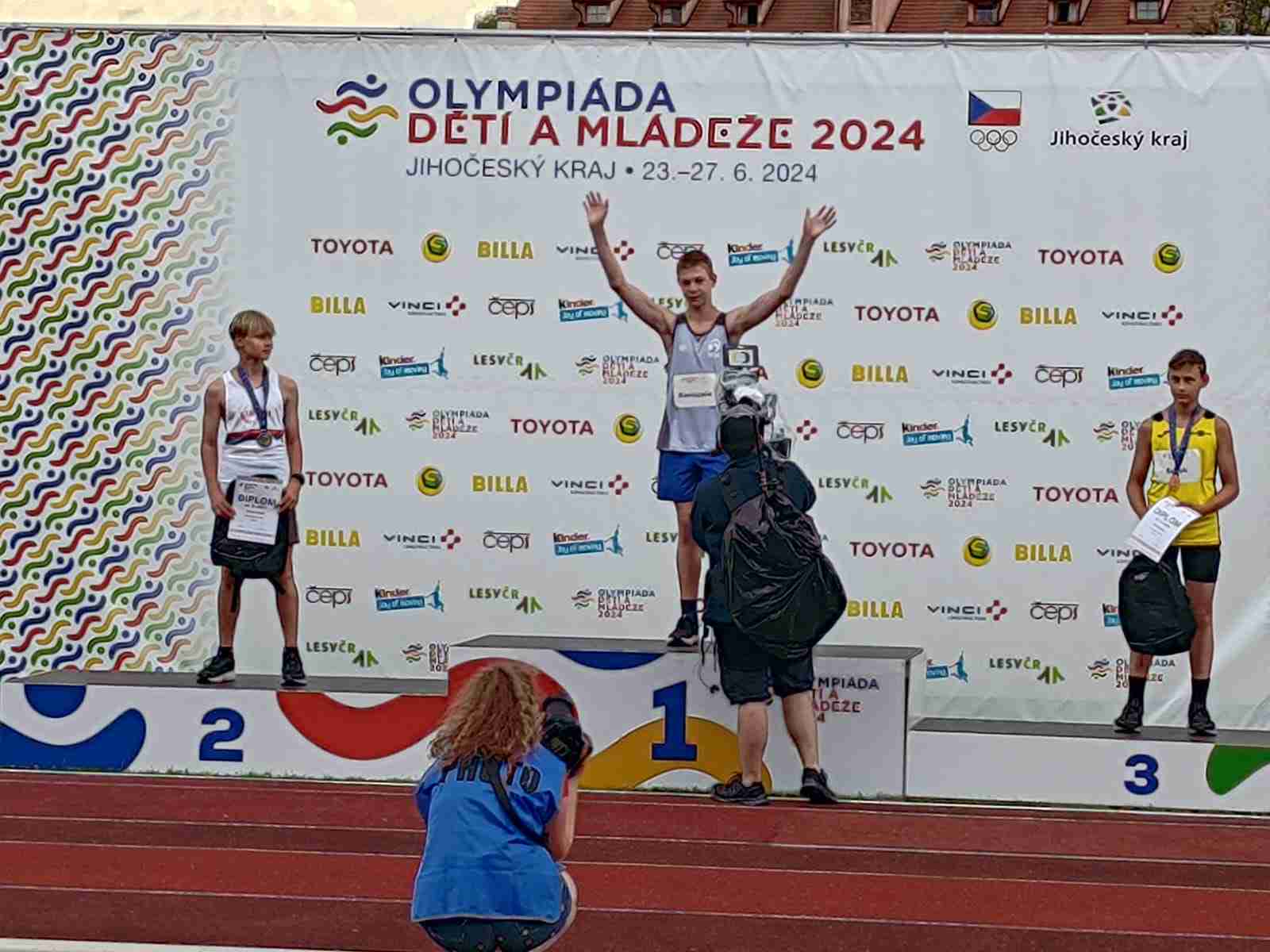 Młody atleta z Karwiny zdobył złoty medal na Letnich Igrzyskach Dzieci i Młodzieży!
