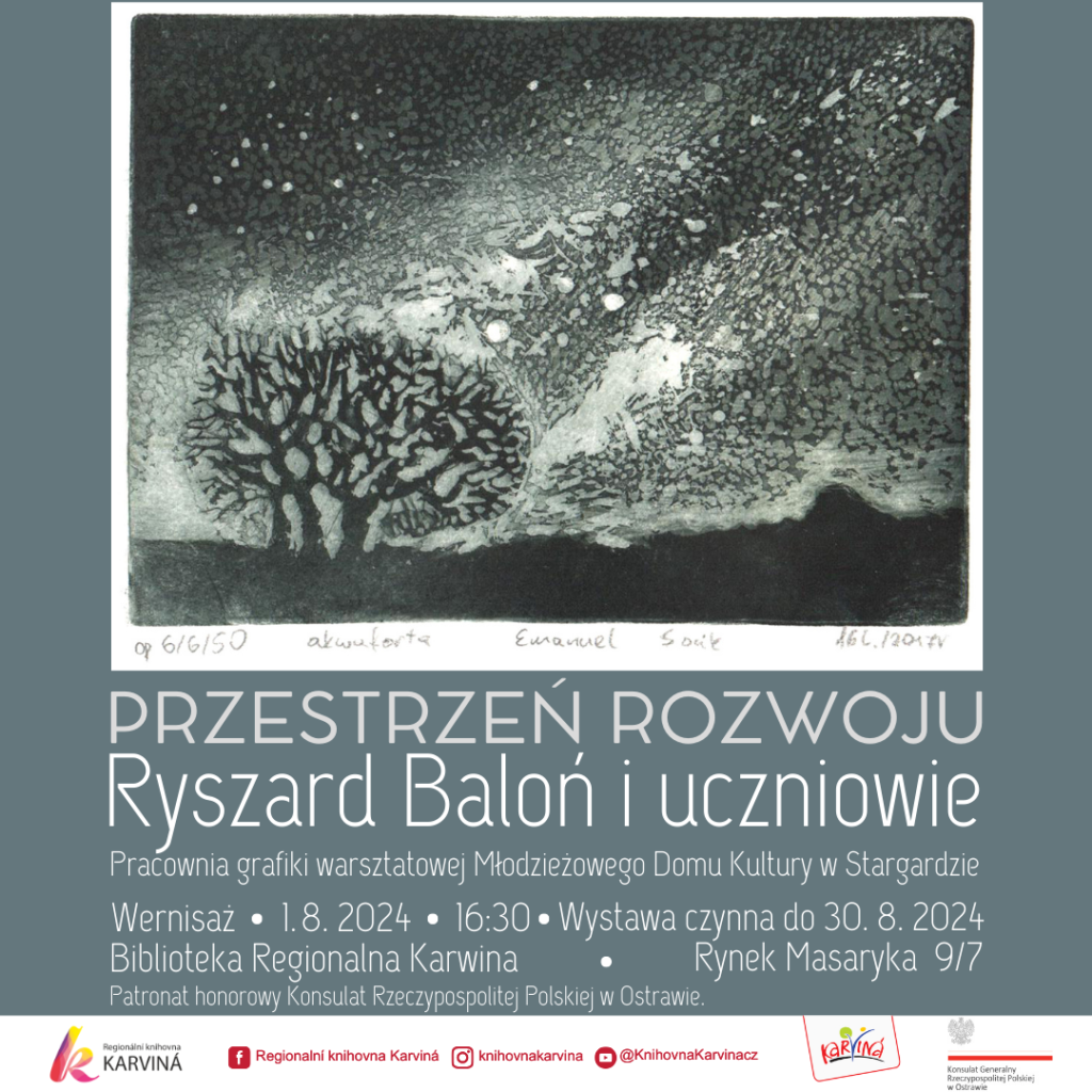 Wystawa grafiki: Przestrzeń rozwoju