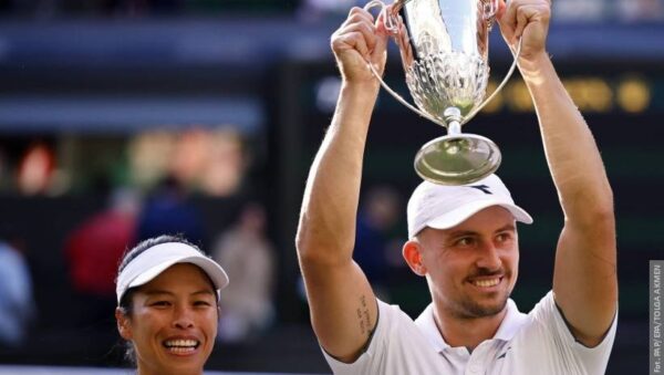 Emocje i triumf: Zieliński i Hsieh mistrzami gry mieszanej w Wimbledonie