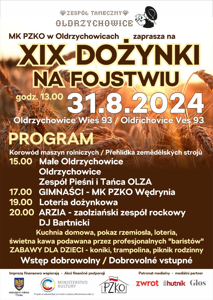 Dożynki na Fojstwiu w Oldrzychowicach