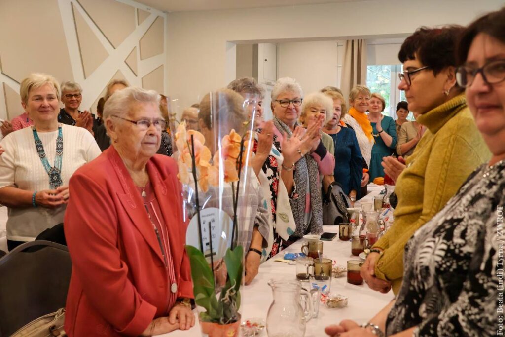 Wanda Fusek z Piotrowic całe życie poświęciła pracy społecznej i mimo podeszłego wieku wciąż aktywnie uczestniczy w działalności swojego klubu