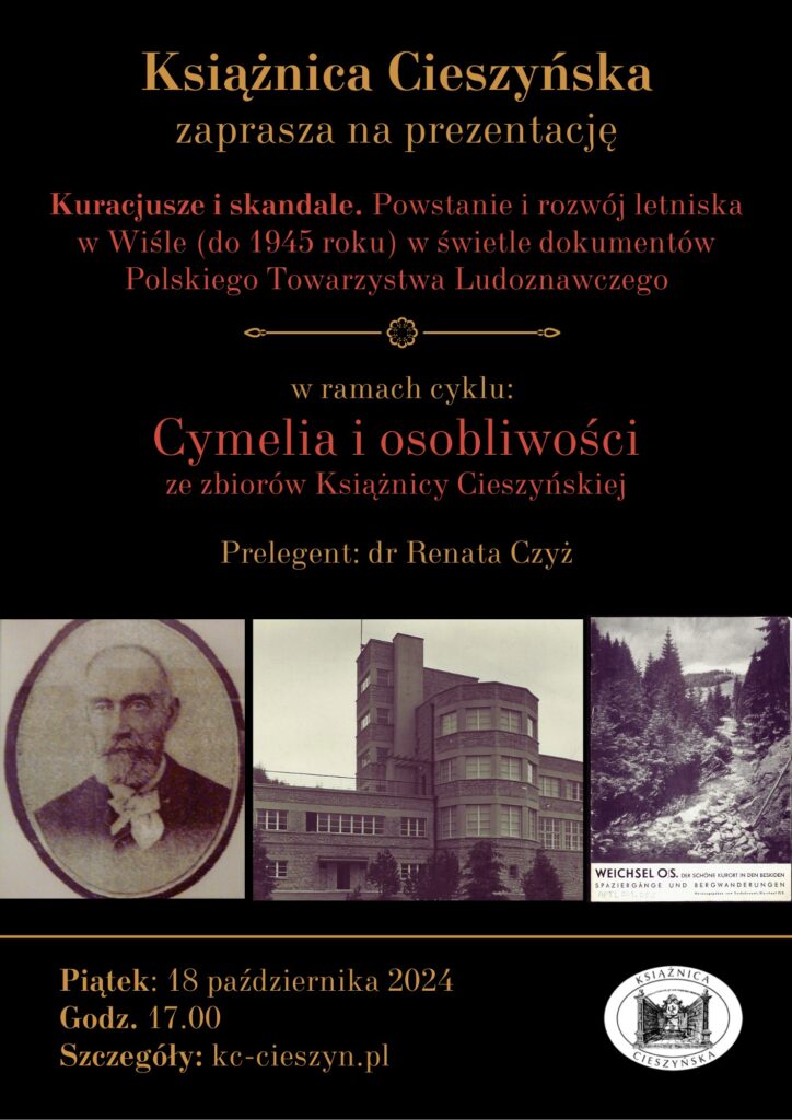 Kuracjusze i skandale. Powstanie i rozwój letniska w Wiśle (do 1945 roku) w świetle dokumentów PTL