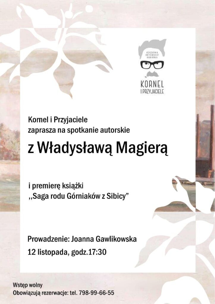 Spotkanie autorskie z Władysławą Magierą