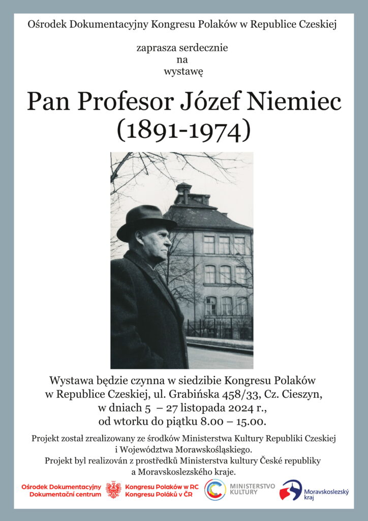 Wystawa: Pan Profesor Józef Niemiec (1891-1974)