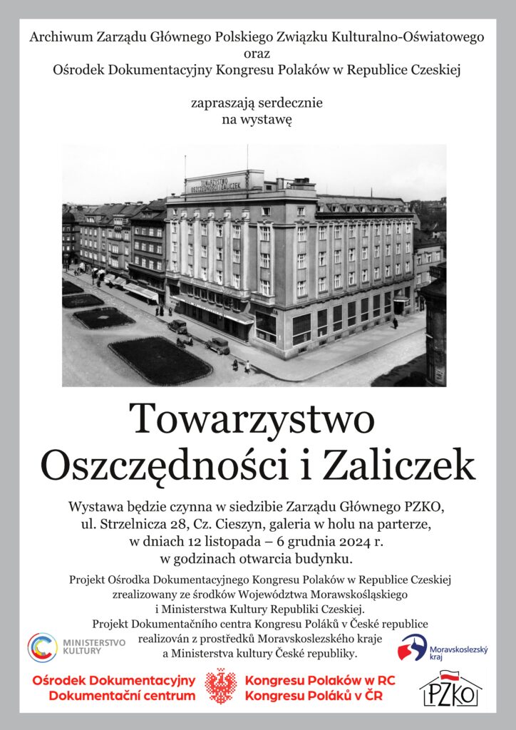 Towarzystwo Oszczędności i Zaliczek – wystawa planszowa