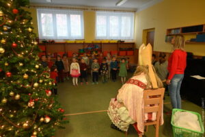 Mikołajkowa radość w Przedszkolu na Akacjowej w Czeskim Cieszynie