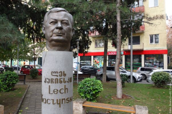 Polskie ślady w Gruzji. Ulica i pomnik Lecha Kaczyńskiego w Tblisi