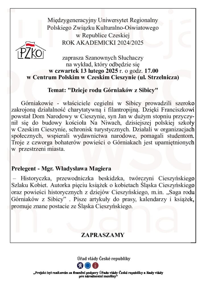 MUR: Dzieje rodu Górniaków z Sibicy