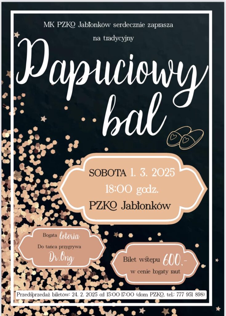 Bal Papuciowy w Jabłonkowie