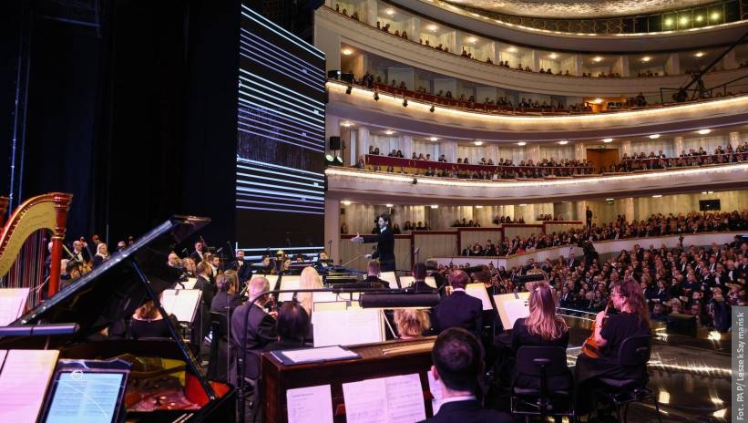 Koncert w Teatrze Wielkim-Operze Narodowej w Warszawie zainaugurował polską prezydencję w UE [nagranie]