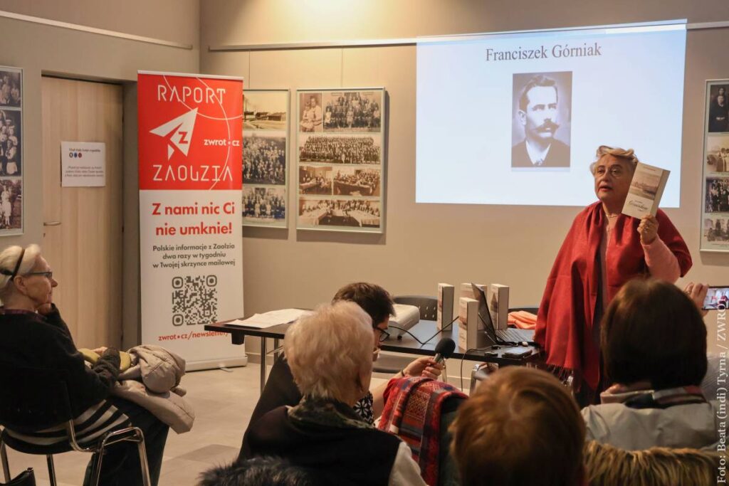 Podczas lutowego wykładu MUR-u Władysława Magiera opowiadała o swej najnowszej książce "Saga rodu Górniaków z Sibicy"