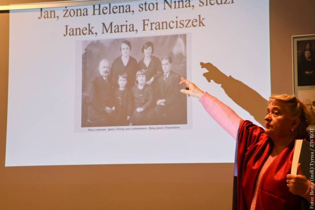 Podczas lutowego wykładu MUR-u Władysława Magiera opowiadała o swej najnowszej książce "Saga rodu Górniaków z Sibicy"