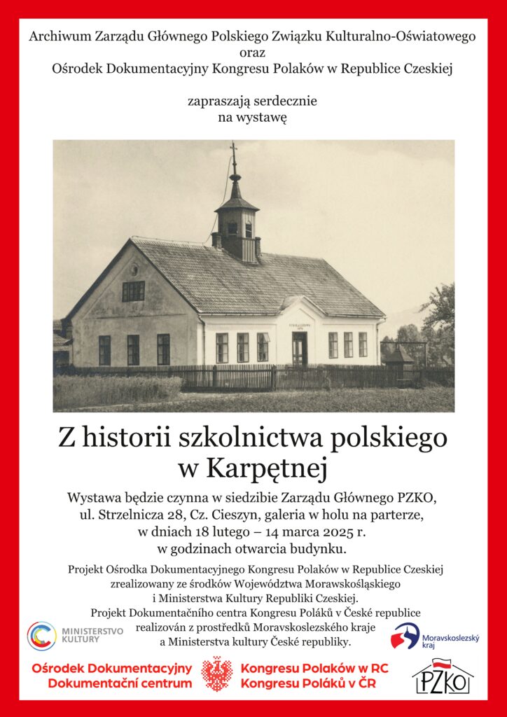 Wystawa: Z historii szkolnictwa polskiego w Karpętnej