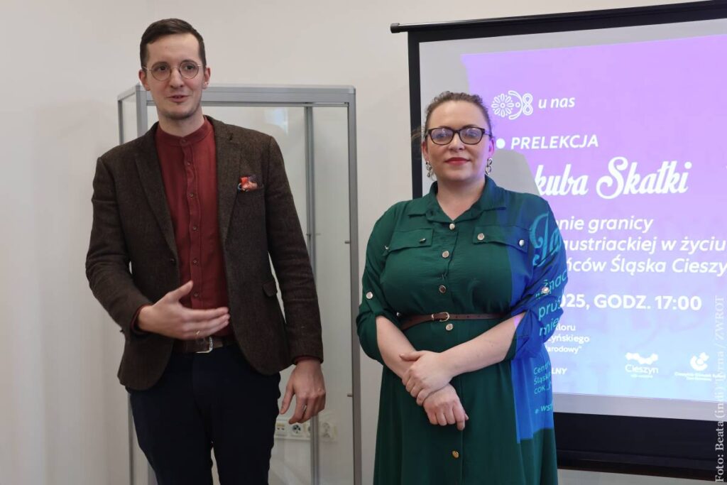 Znaczenie granicy prusko-austriackiej w życiu mieszkańców Śląska Cieszyńskiego. Prelekcja Jakuba Skałki [nagranie]