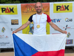 Jaroslav Hanzel Mistrzem Europy w zawodach „Najtwardszy strażak”!
