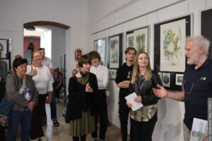 Grafika snów i rzeczywistości. Wystawa czeskiego grafika Pavla Hlavatego w Muzeum Drukarstwa w Cieszynie