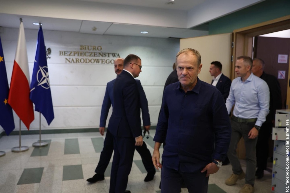 Rosyjskie drony wleciały na terytorium Polski. Uruchomiono procedury obronne, premier zwołuje nadzwyczajne posiedzenie rządu