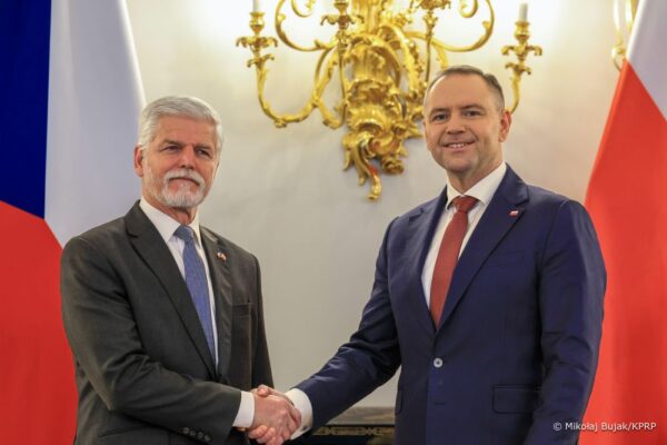 Karol Nawrocki i Petr Pavel spotkali się w Pradze. W uroczystym obiedzie uczestniczyła prezes PZKO Helena Legowicz