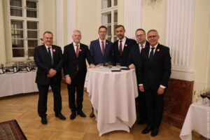 Uroczystości z okazji Święta Niepodległości w Pradze. Polacy spotkali się w Ambasadzie RP