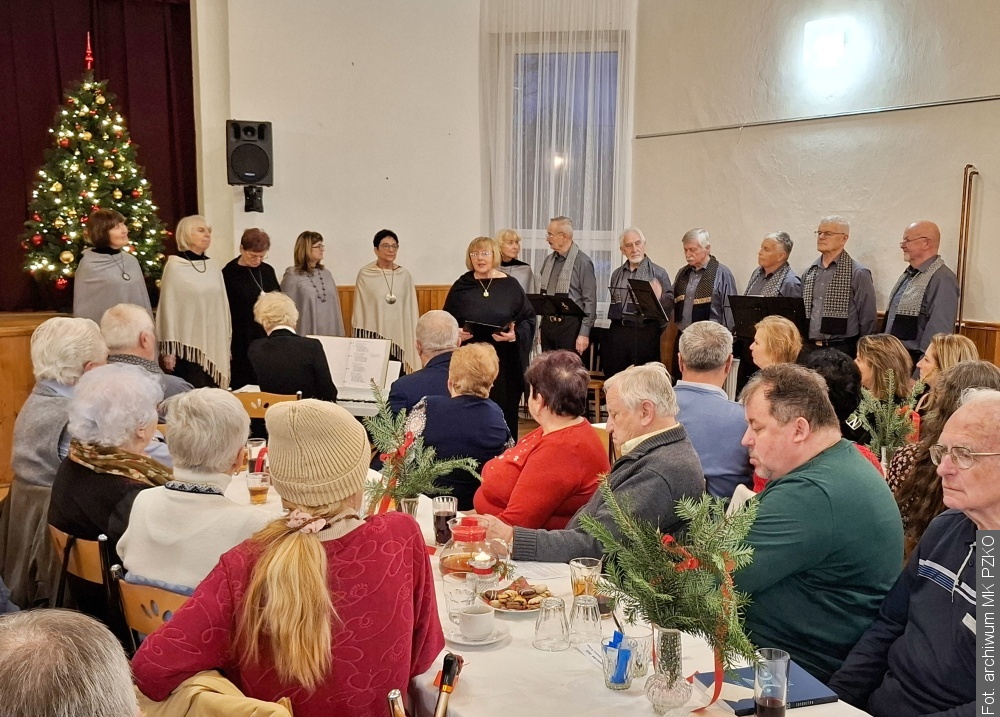 Z POCZTY REDAKCYJNEJ. Wigilijka Miejscowego Koła PZKO w Olbrachcicach