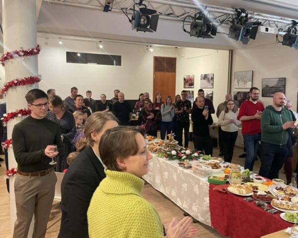 Polacy spotkali się w Pradze. Wspólnie uczcili nadchodzące Święta Bożego Narodzenia