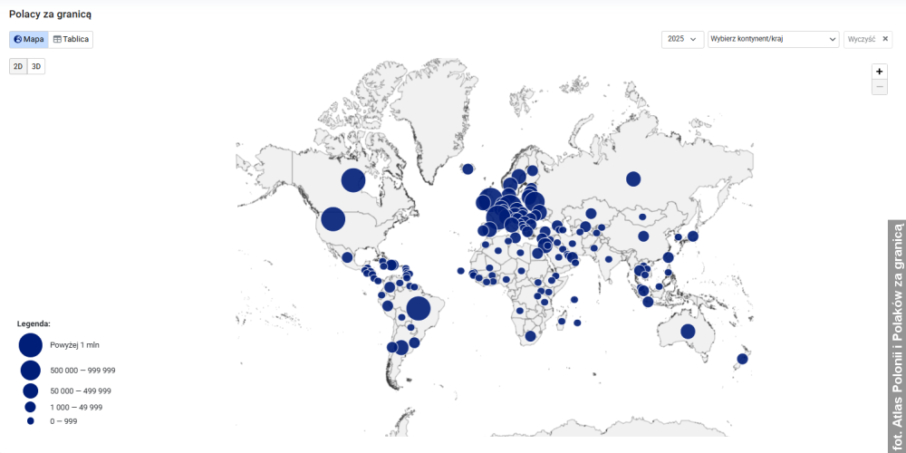 Jest nowy Atlas Polonii i Polaków za granicą. Niedociągnięcia też są
