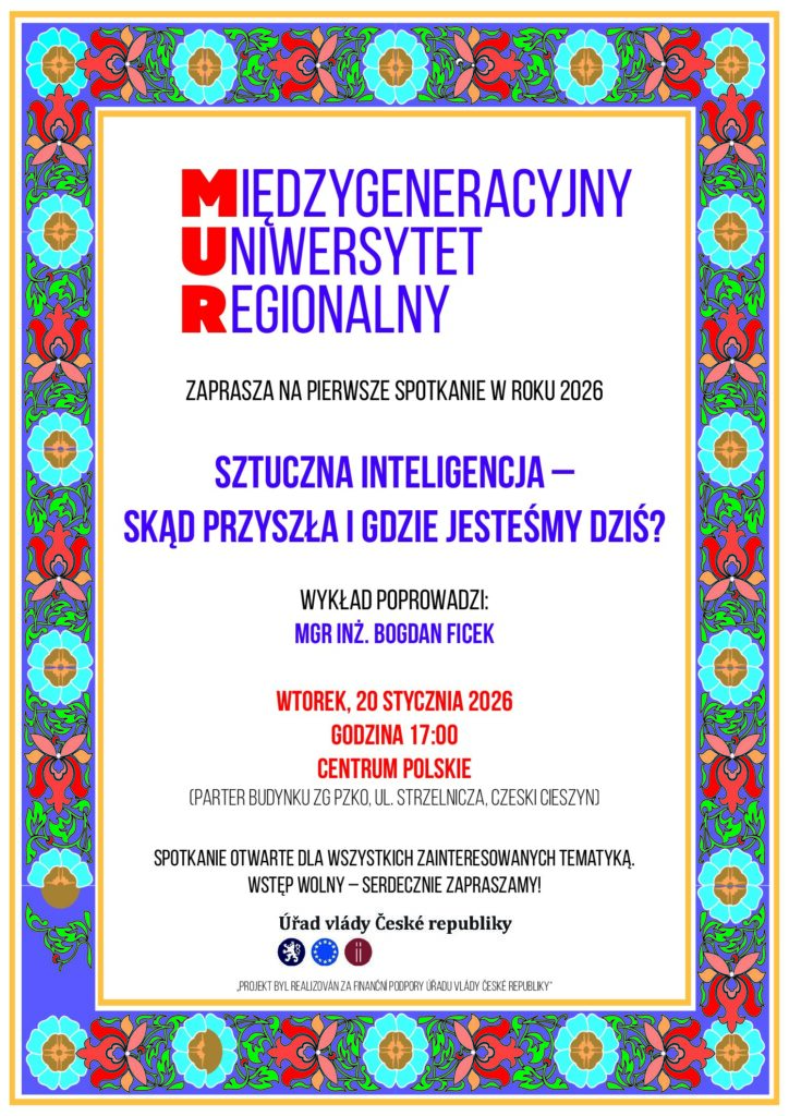 MUR: „Sztuczna inteligencja – skąd przyszła i gdzie jesteśmy dziś?”