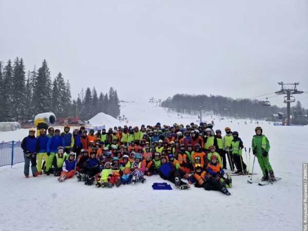 Zaolzie opanowało istebniańskie stoki. Uczniowie szlifowali swoje umiejętności narciarskie