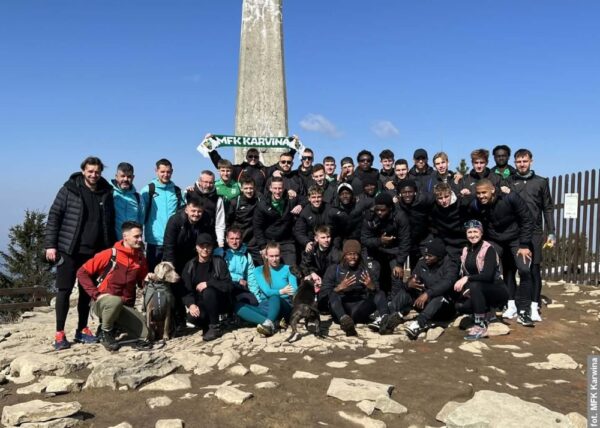Piłkarze MFK Karwina na szczycie! Nie tabeli, a… Łysej Góry