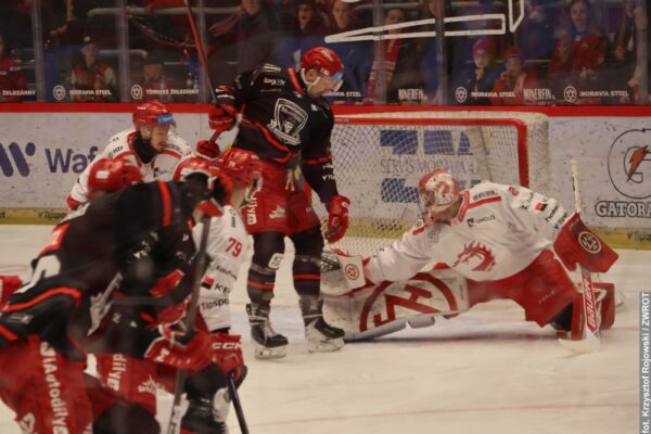 Stalownicy o krok od awansu do półfinału! Cztery gole i dobra gra przed kompletem publiczności