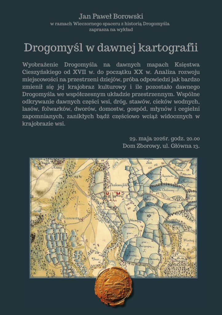 Wieczorny spacer z historią Drogomyśla