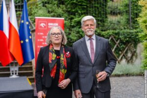 Święto Konstytucji 3 maja w Ambasadzie RP. W uroczystościach wziął udział prezydent Petr Pavel