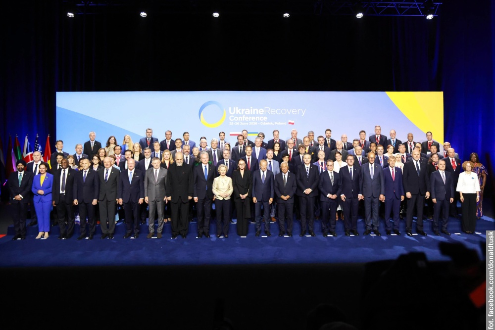 Konferencja na rzecz odbudowy Ukrainy. Do Gdańska przyjechała premier Swyrydenko i szefowa KE Ursula von der Layen