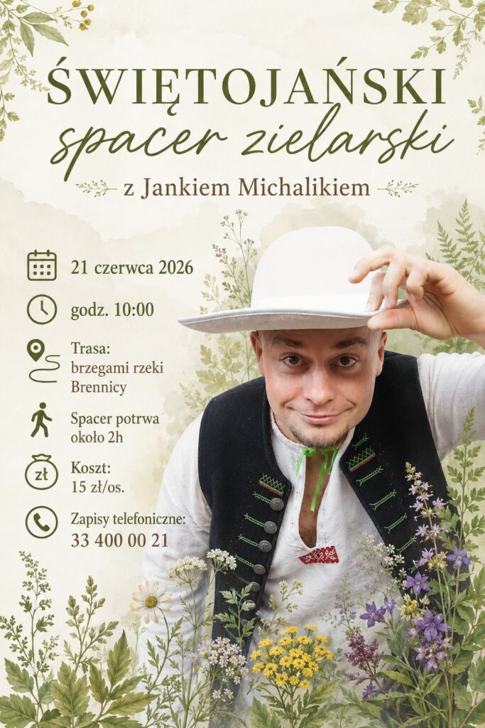 ŚWIĘTOJAŃSKI spacer zielarski z Jankiem Michalikiem