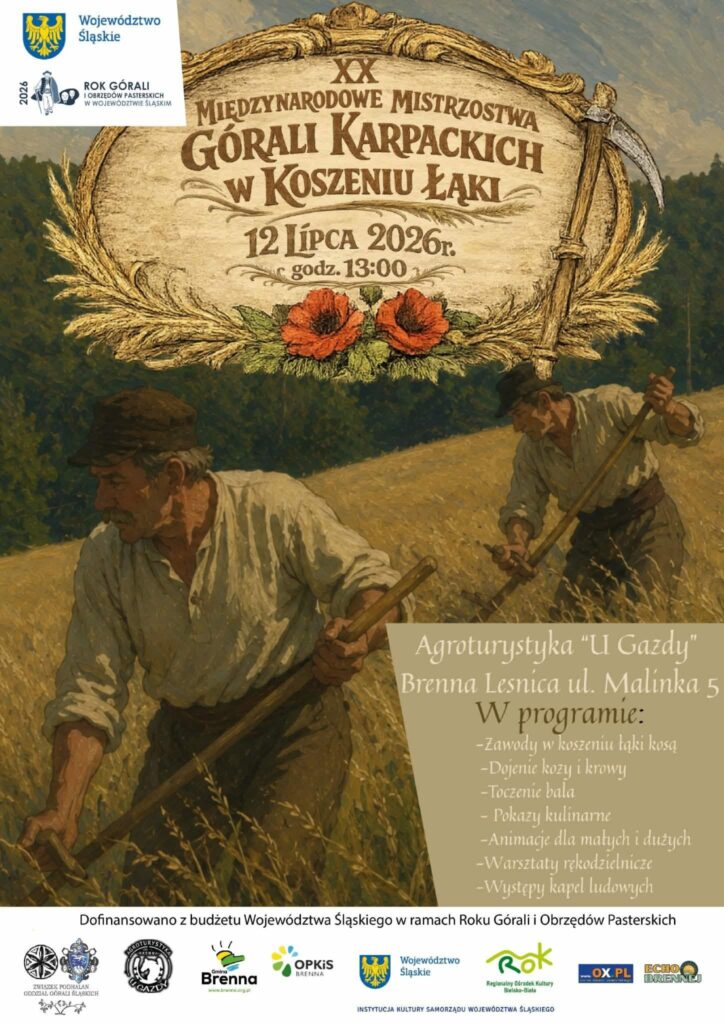 XX Międzynarodowe Mistrzostwa Górali Karpackich w Koszeniu Łąki