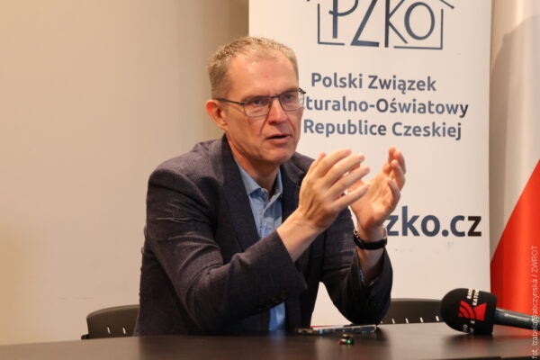 Andrzej Poczobut na Zaolziu. „Jestem pod dużym wrażeniem aktywności Polaków”