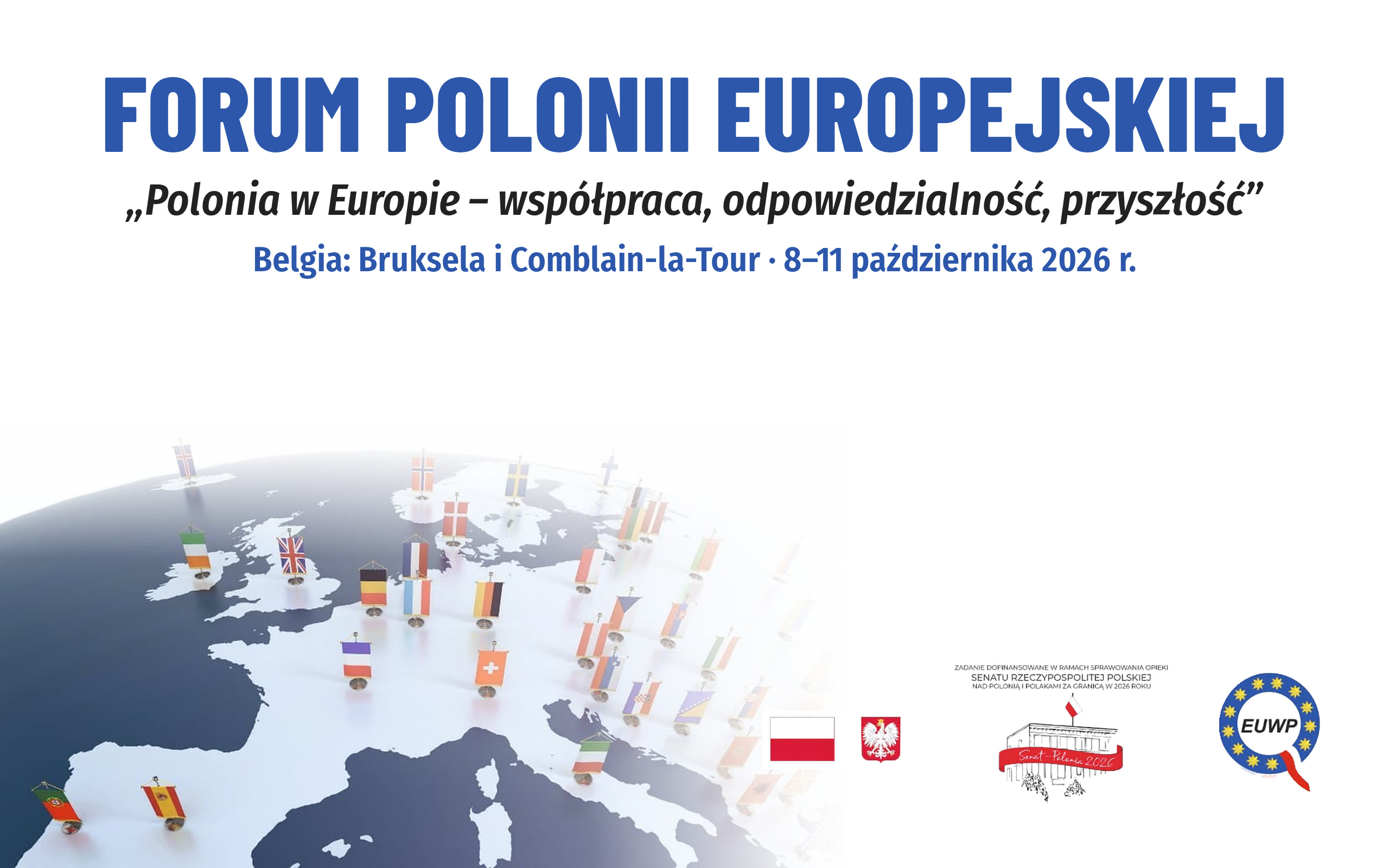 Cztery osoby z Zaolzia na Forum Polonii Europejskiej w Belgii